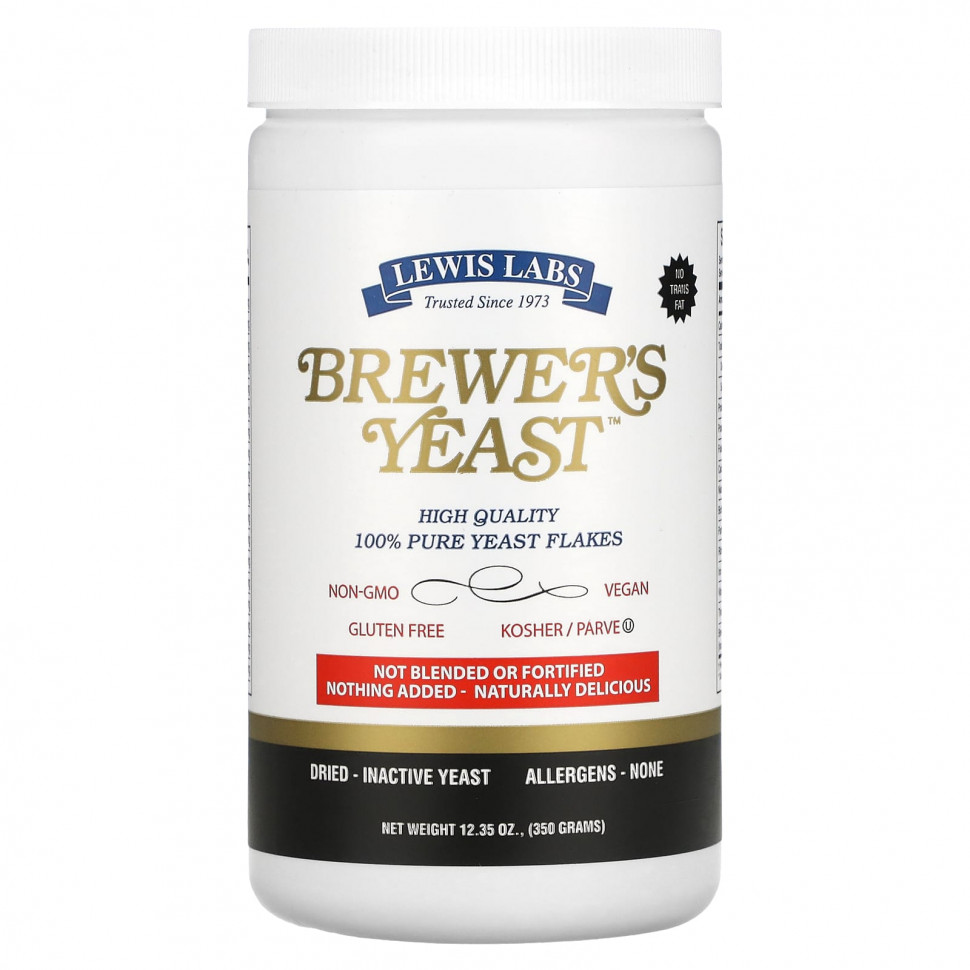 Lewis Labs, Brewer's Yeast , 12.35 oz (350 g)  4870