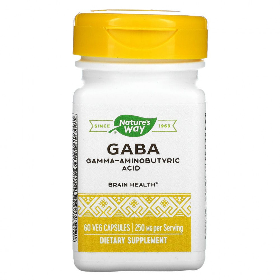 Enzymatic Therapy, GABA, 250 , 60    2070