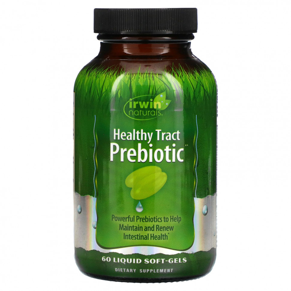 Irwin Naturals, Healthy Tract Prebiotic,    , 60     4170