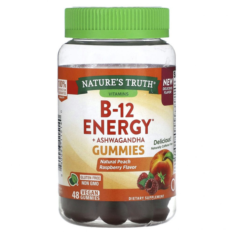 Nature's Truth, B-Energized +   B, L-,   ,   , 48     3060