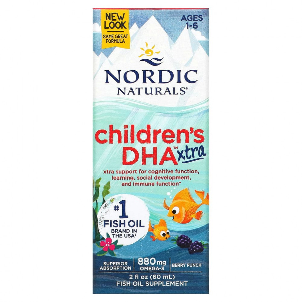 Nordic Naturals, Children's DHA Xtra,    16 ,   , 880 , 60  (2 . )  4720