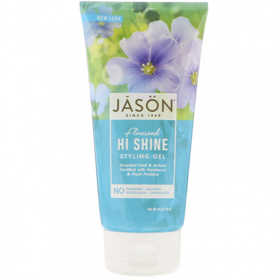 Jason Natural,    Flaxseed Hi Shine, 170  (6 )  1750