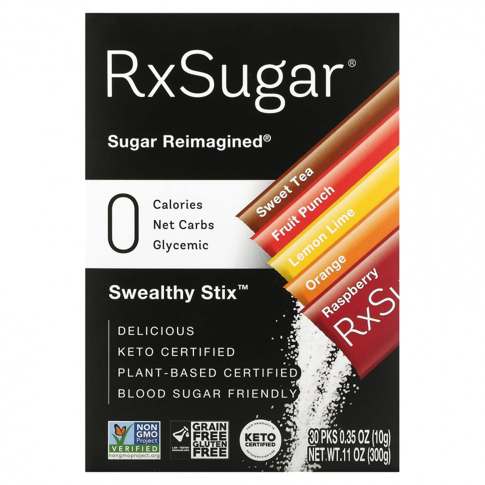 RxSugar, Swealthy Stix, Sweet Tea,  ,   , , , 30   10  (0,35 )  2350