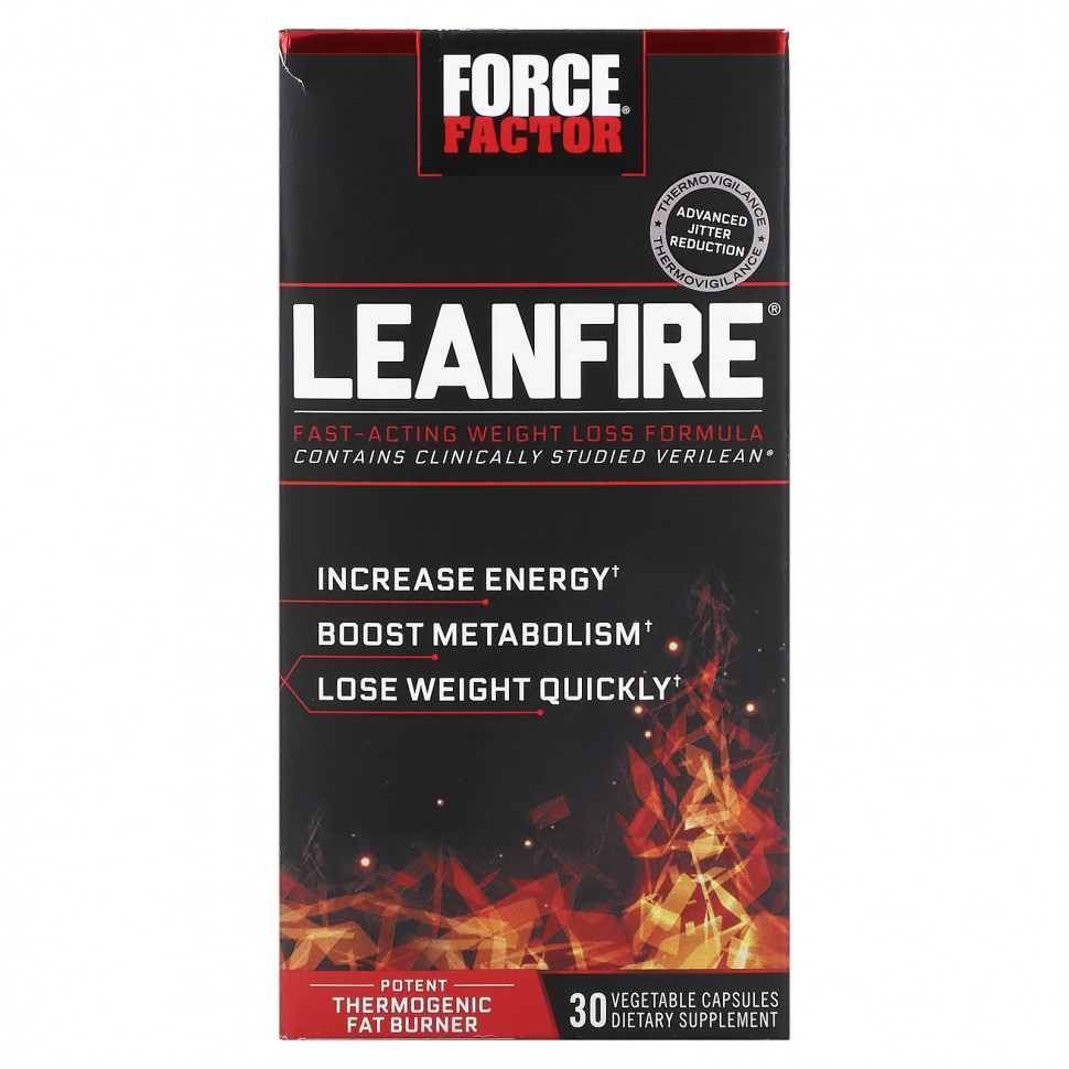 Force Factor, LeanFire,     , 30    2210