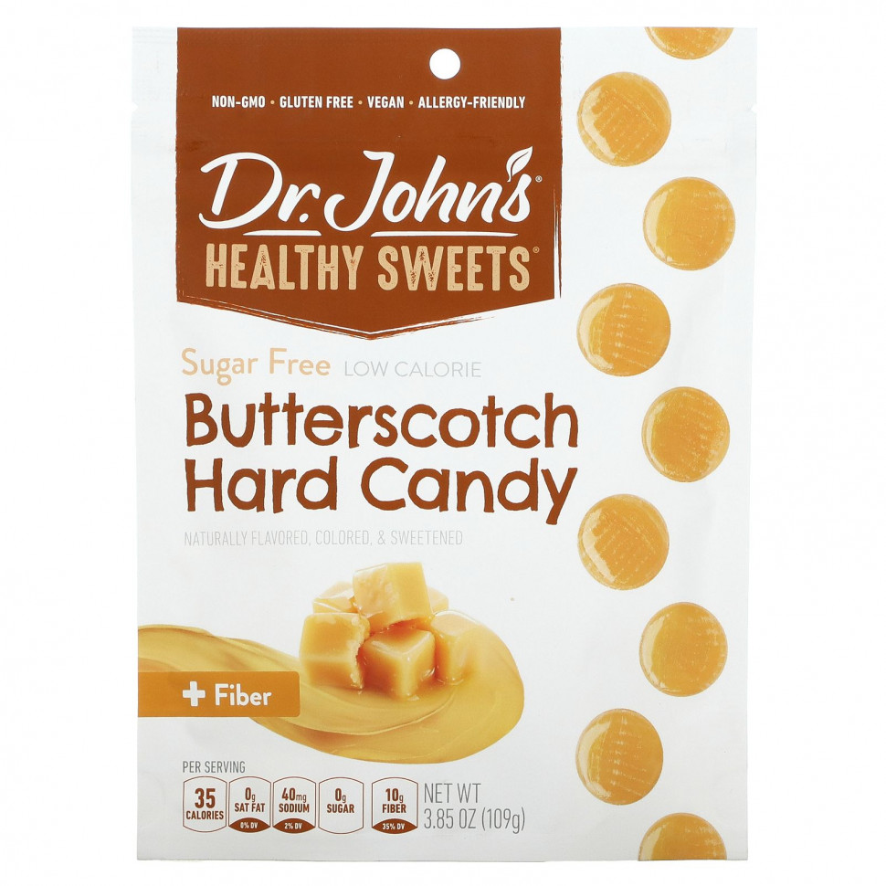 Dr. John's Healthy Sweets,  Butterscotch, + ,  , 109  (3,85 )  1540