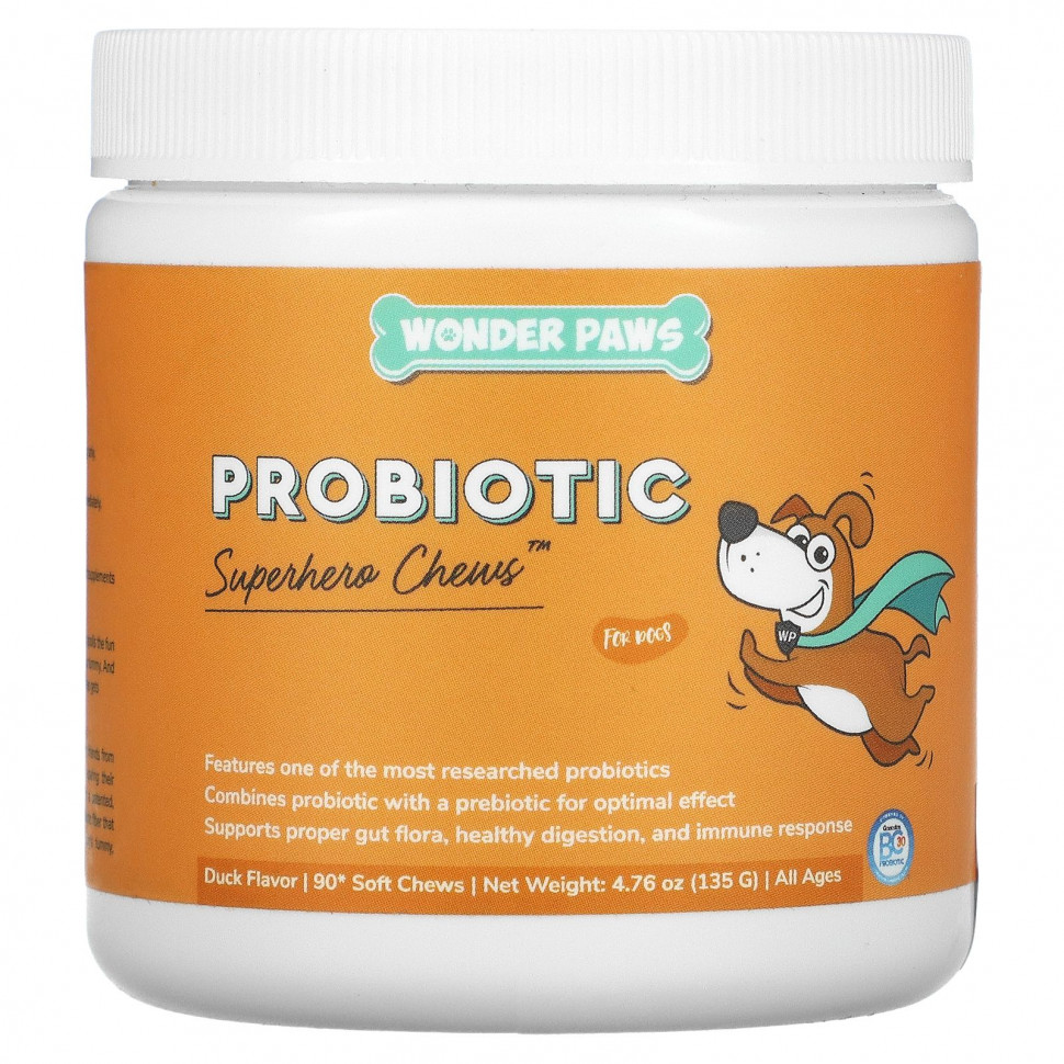 Wonder Paws, Probiotic,     ,   ,  , 90     4660