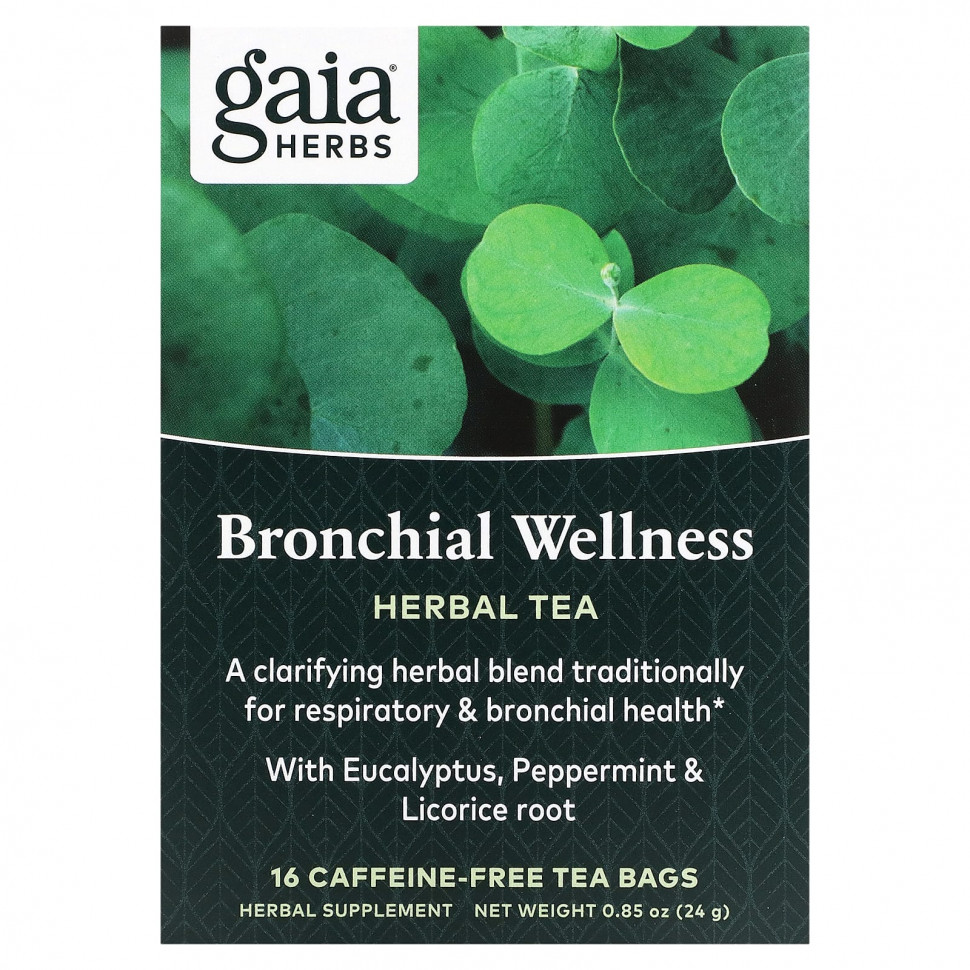 Gaia Herbs, Bronchial Wellness,  ,  , 16  ,  0,85 (24 )  1340