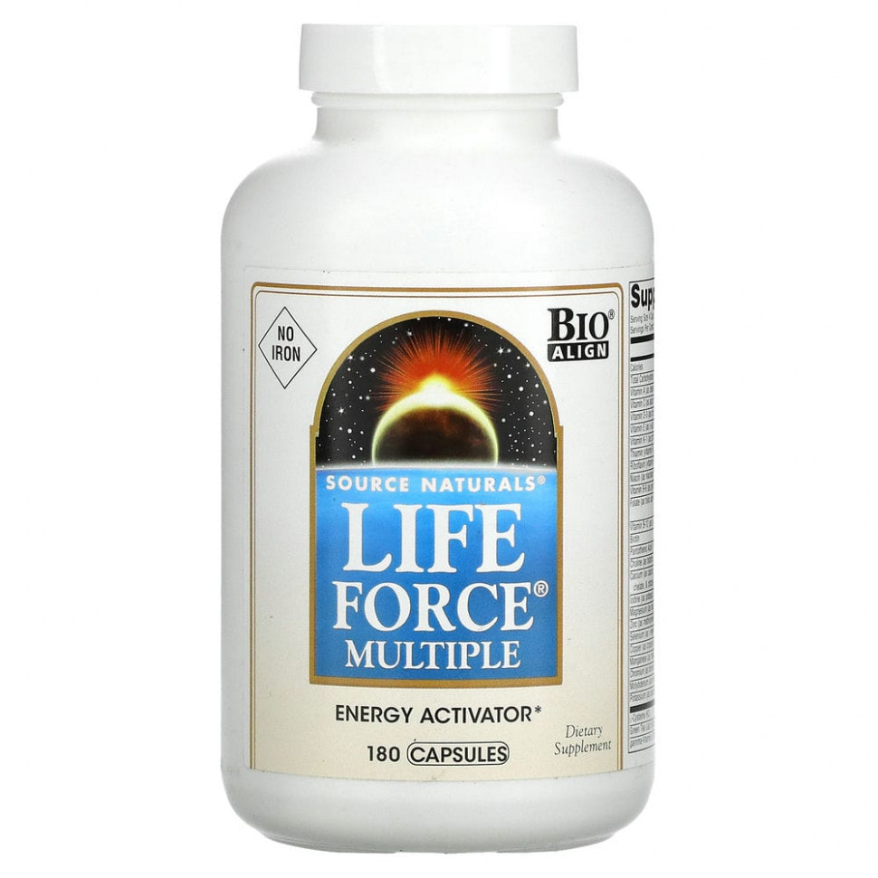 Source Naturals, Life Force Multiple,  , 180   6220