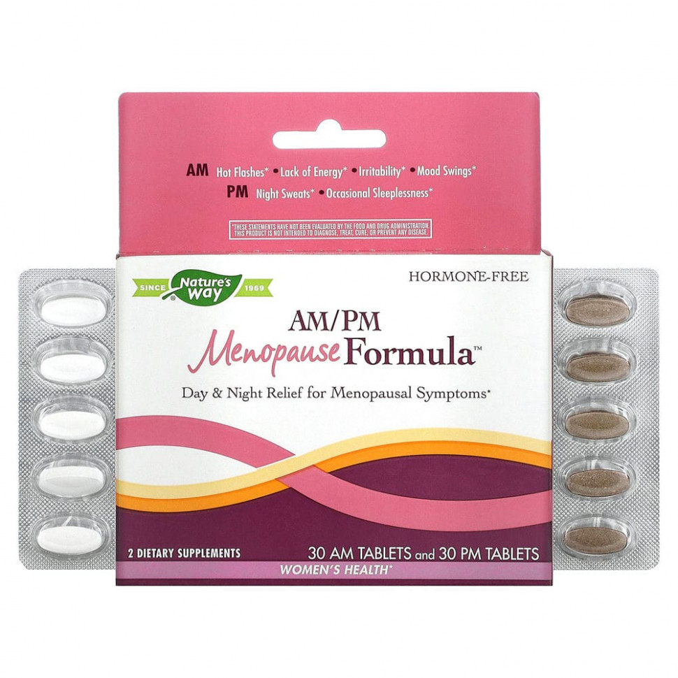 Nature's Way, AM/PM Menopause Formula,  , 60   4430