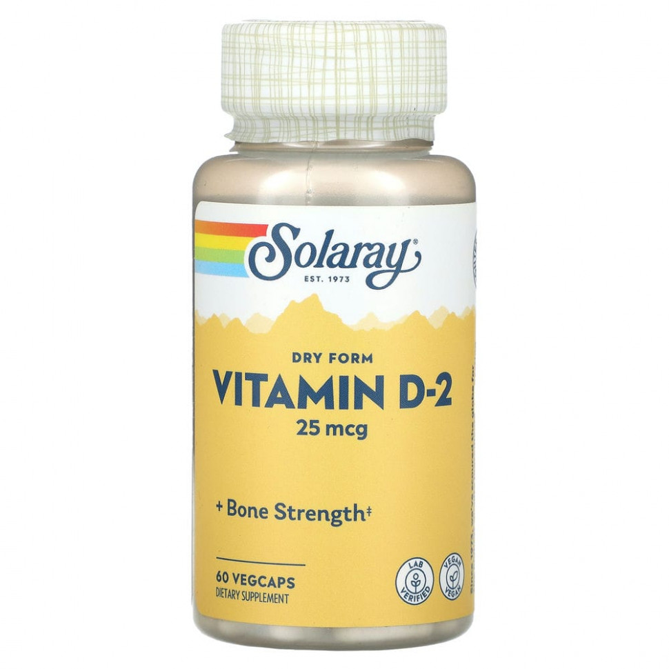  IHerb () Solaray,  D2   , 25 , 60  , ,    1110 