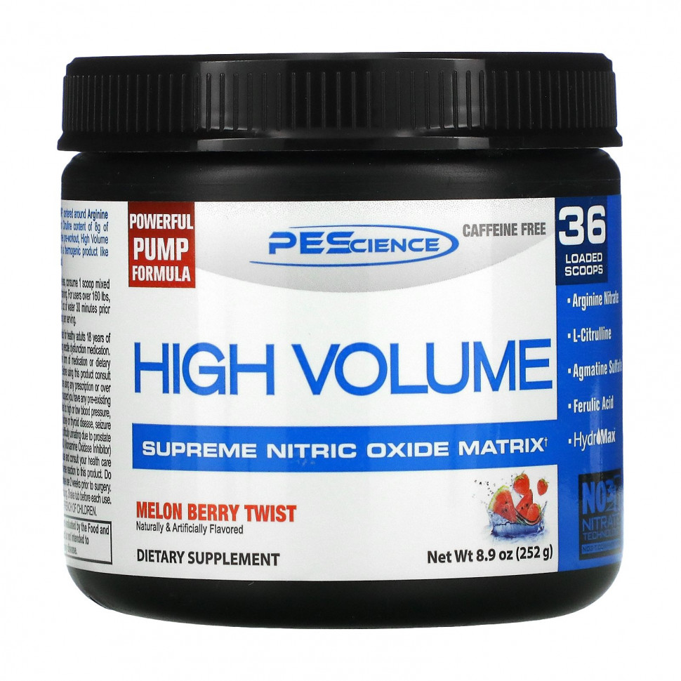 PEScience, High Volume, Supreme Nitric Oxide Matrix,   , 252  (8,9 )  6000