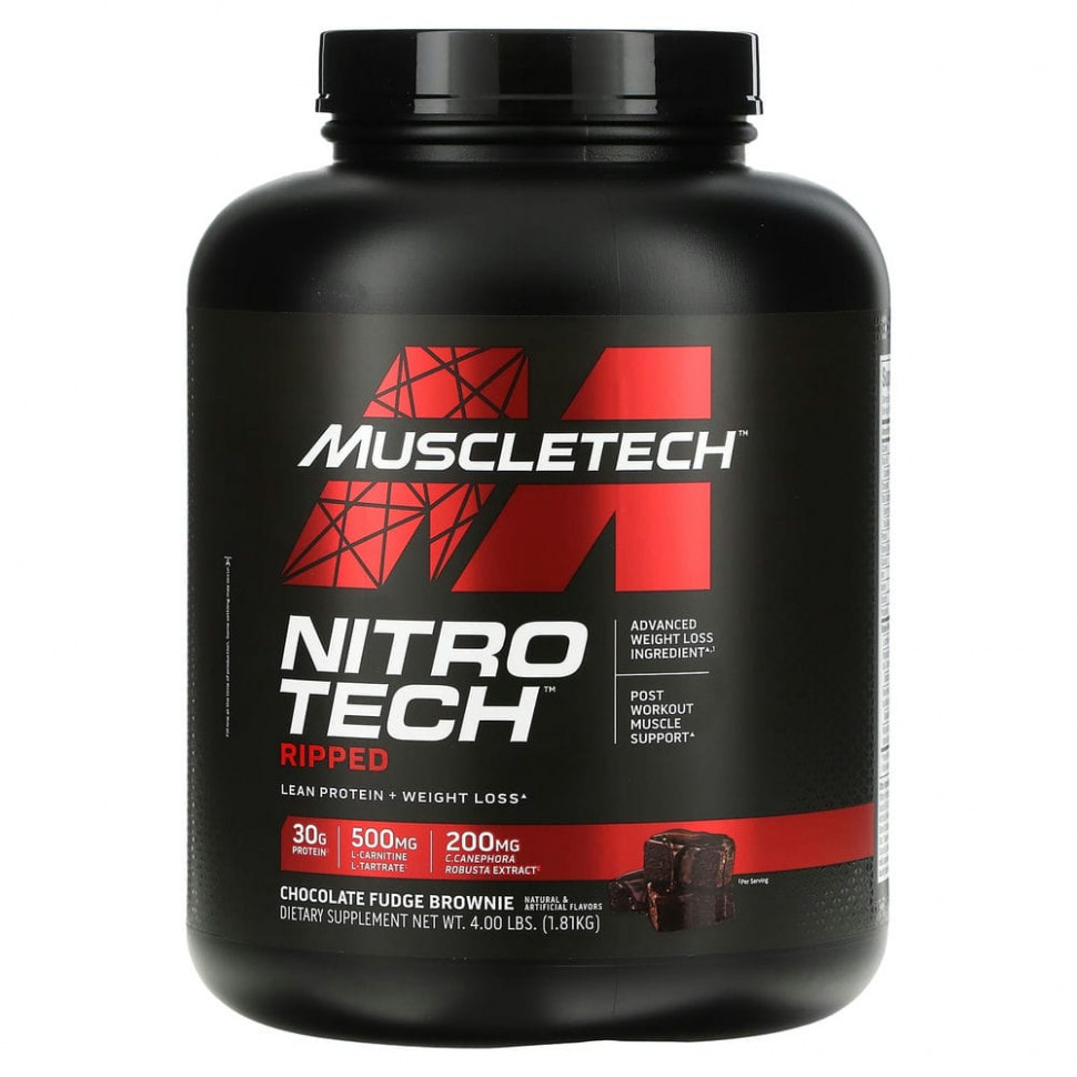 Muscletech, Nitro Tech Ripped,   +   ,      , 1,81  (4 )  13860