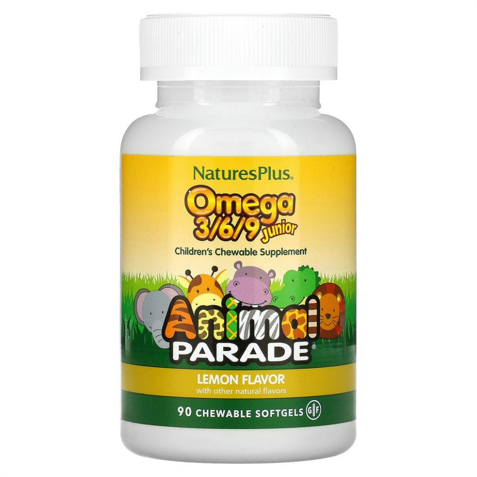 NaturesPlus, Source of Life, Animal Parade,  3/6/9 ,    , 90   4370