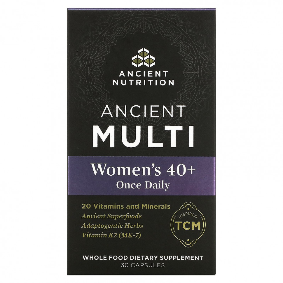 Dr. Axe / Ancient Nutrition, Ancient Multi,    40 , 1   , 30   4840