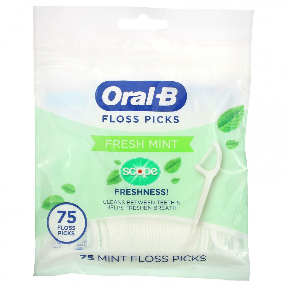 Oral-B, Scope Floss Picks,  , 75   610