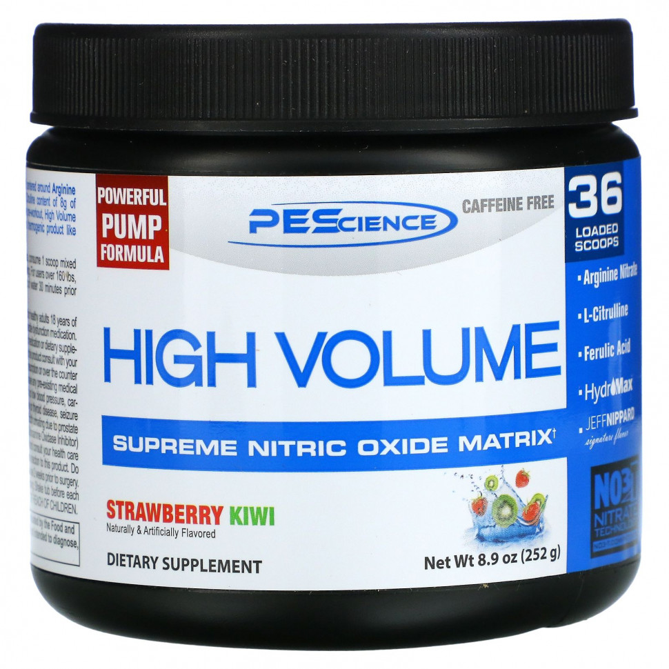 PEScience, High Volume, Supreme Nitric Oxide Matrix,   , 252  (8,9 )  6020