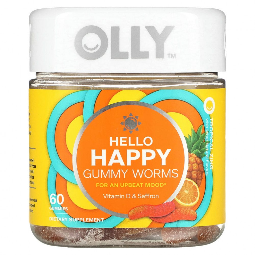  IHerb () OLLY, Hello Happy,  ,  , 60  , ,    4440 
