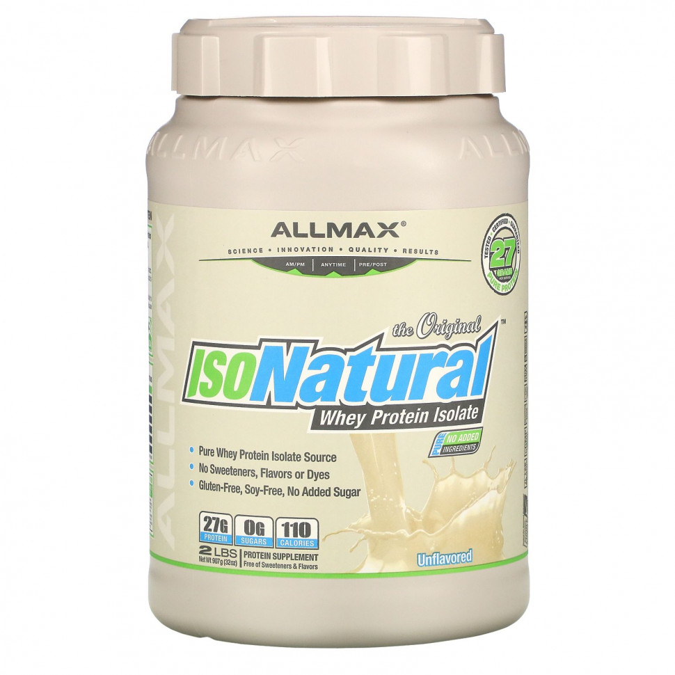 ALLMAX Nutrition, IsoNatural,    , ,  , 907  (2 )  8490