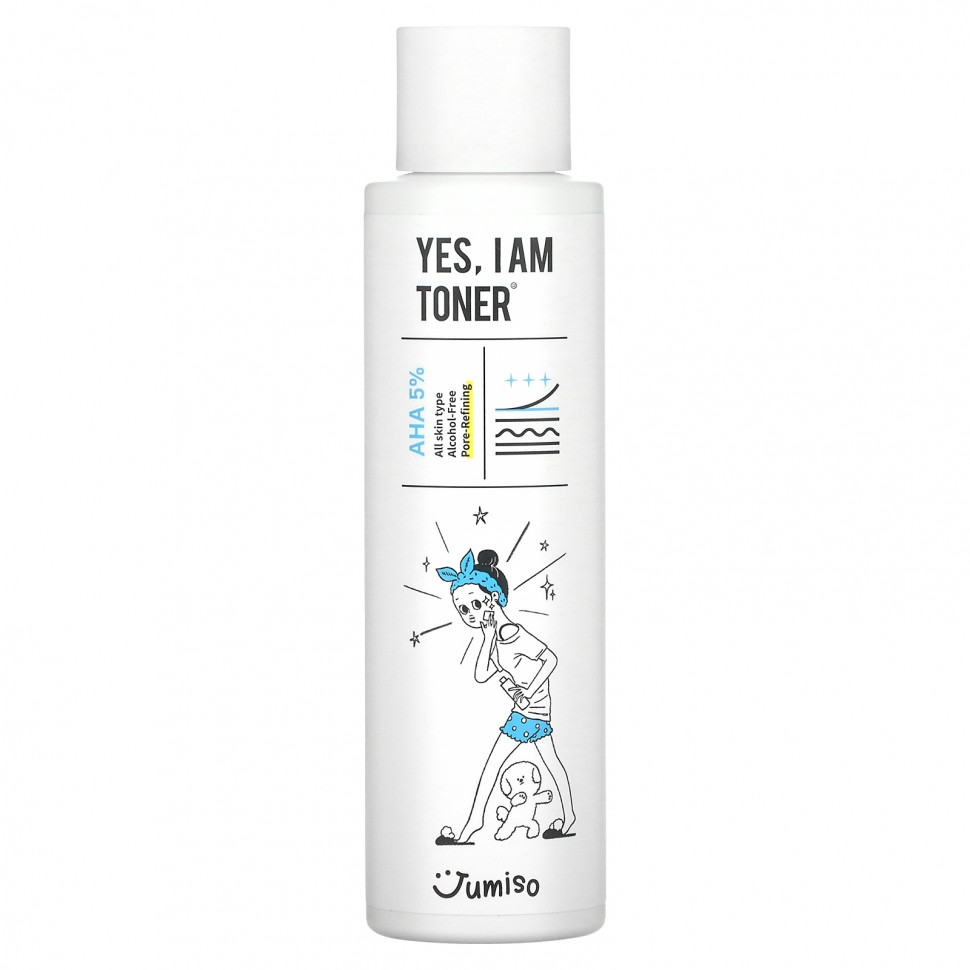  IHerb () Jumiso, Yes, I am Toner, AHA 5%, 150  (5,07 . ), ,    2500 