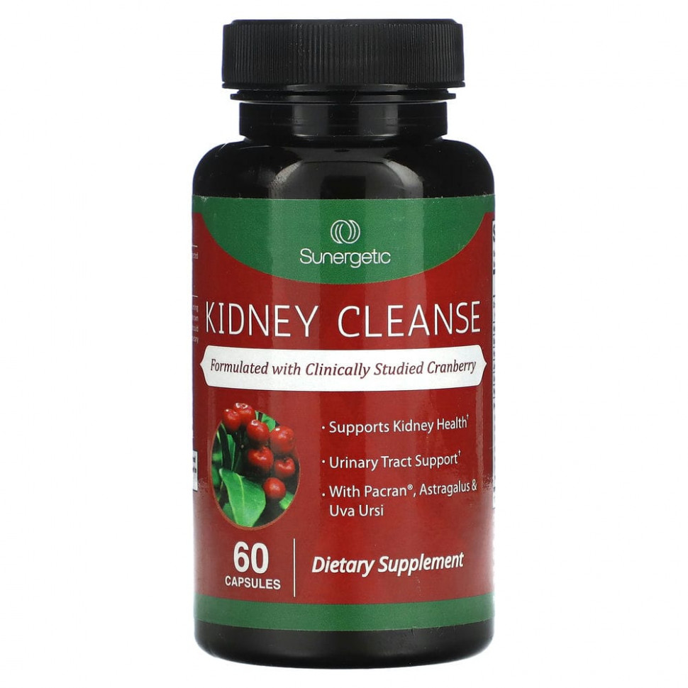 Sunergetic, Kidney Cleanse, 60   3420