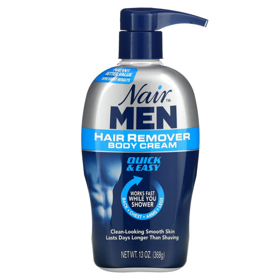Nair, For Men, Hair Remover Body Cream, 13 oz (368 g)  2900