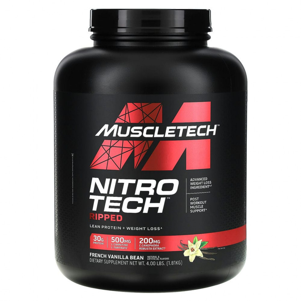 Muscletech, Nitro Tech Ripped,   +   ,  , 1,81  (4 )  13840