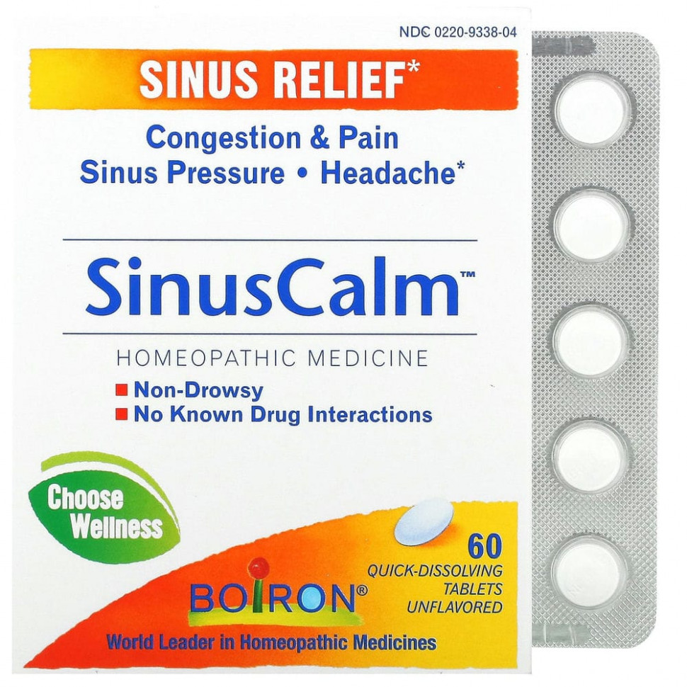 Boiron, SinusCalm, Sinus Relief,  , 60    2300