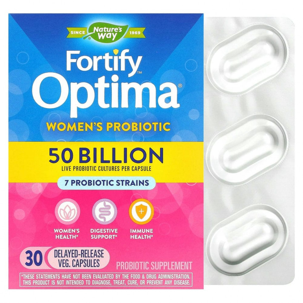 Nature's Way, Fortify Optima,   , 50 , 30     .   5420