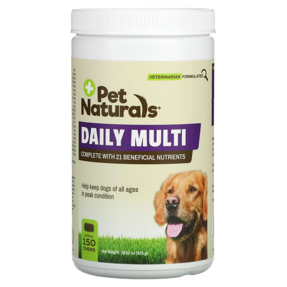 Pet Naturals of Vermont, Daily Multi,     , 525  (18,52 )  5800