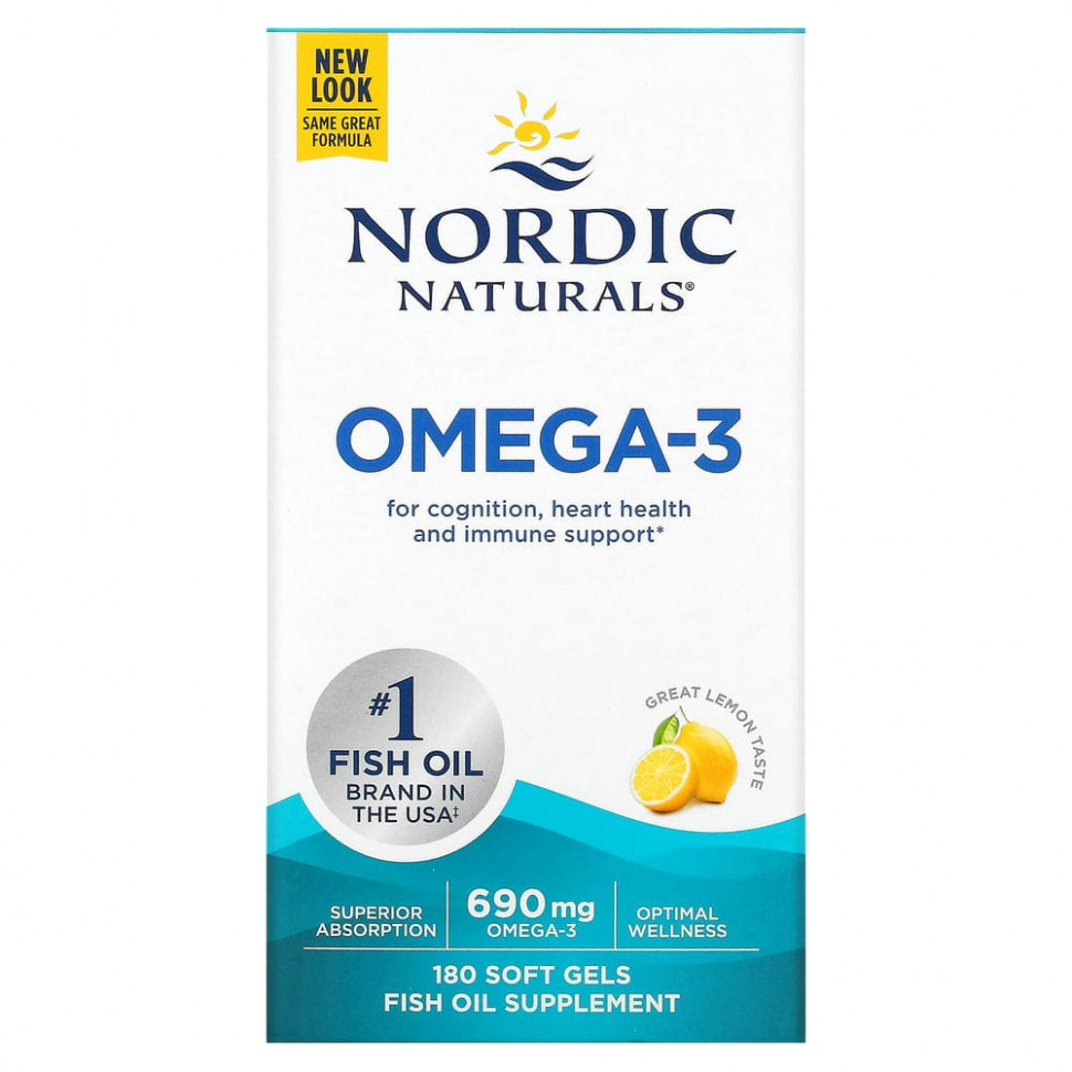 Nordic Naturals, -3, , 345 , 180   6940