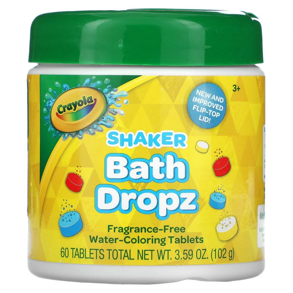 Crayola, Shaker Bath Dropz,    3 ,  , 60 , 102  (3,59 )  1450