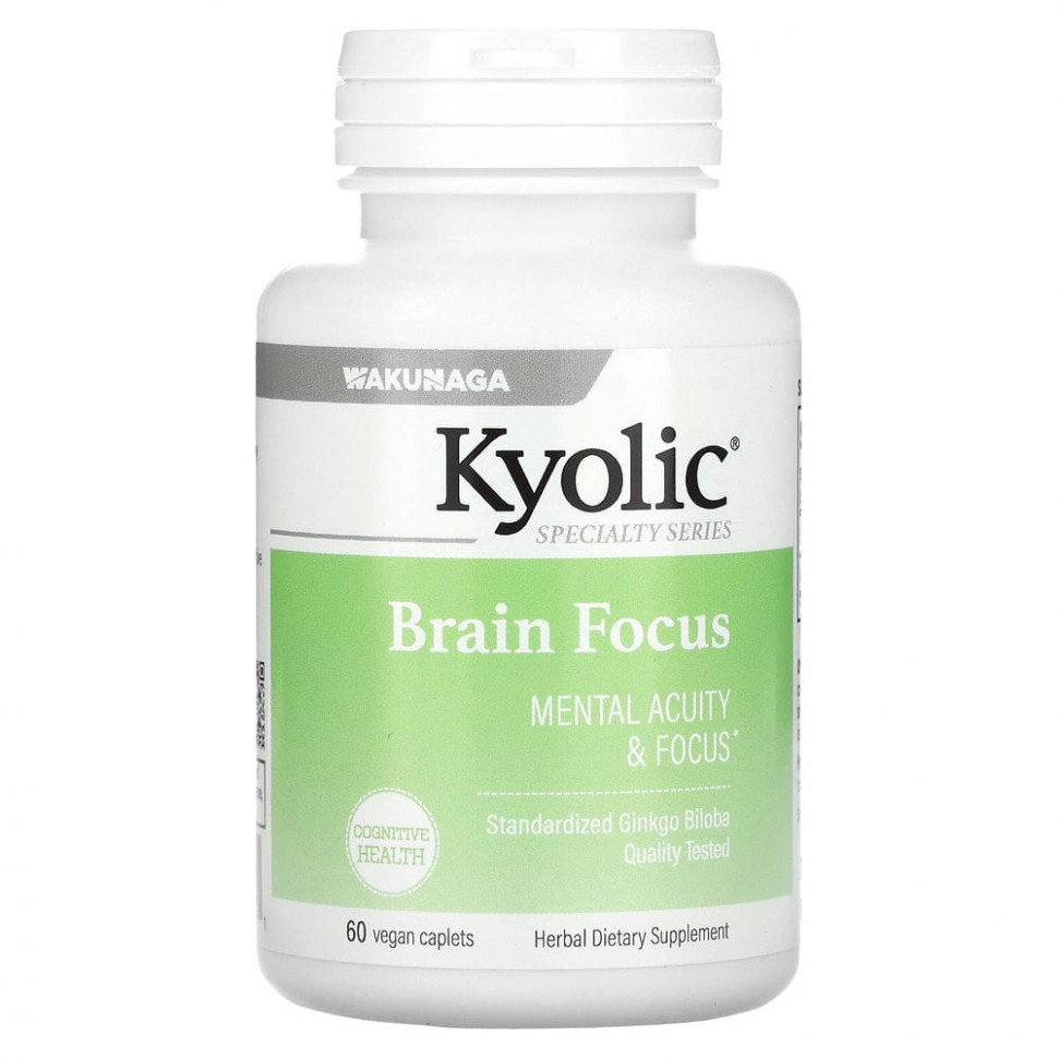 Kyolic, Brain Focus, 60    2690