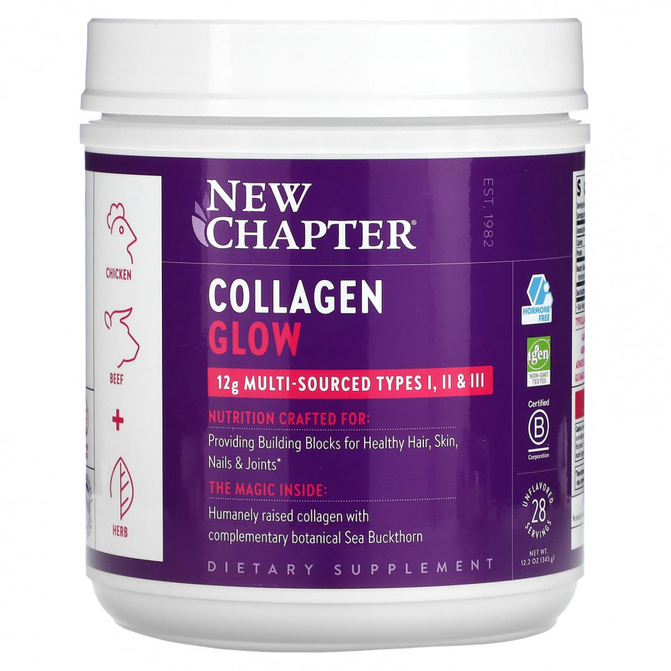 New Chapter, Collagen Glow,  , 345  (12,2 )  6670