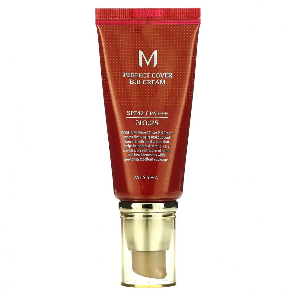 Missha, M Perfect Cover, BB-, SPF 42/PA+++,  25  , 50  (1,7 )  2250