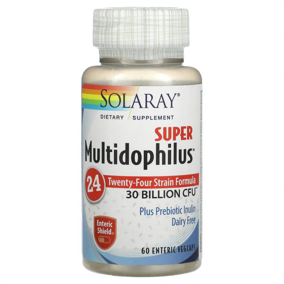 Solaray, Super Multidophilus, , 15  , 60  Vegcaps     3780