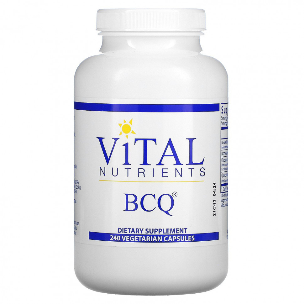 Vital Nutrients, BCQ, 240    19490