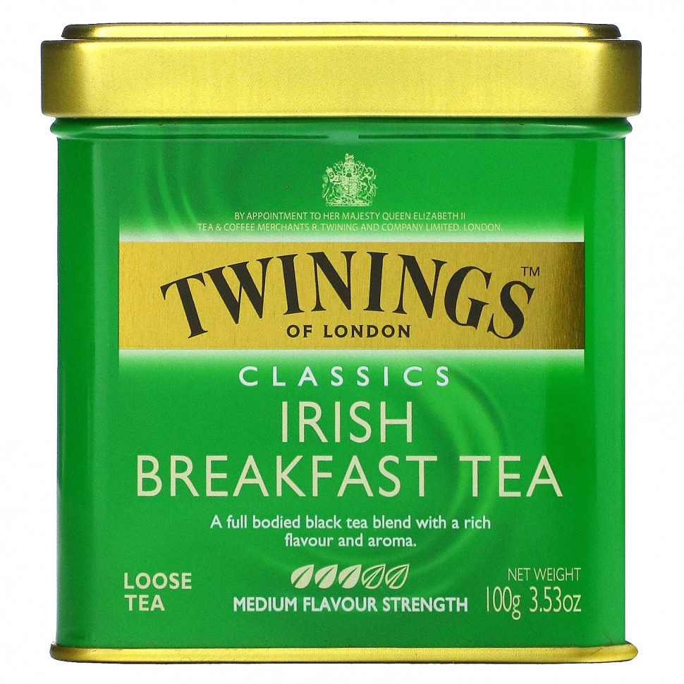 Twinings, Irish Breakfast,   , 100  (3,53 )  1880
