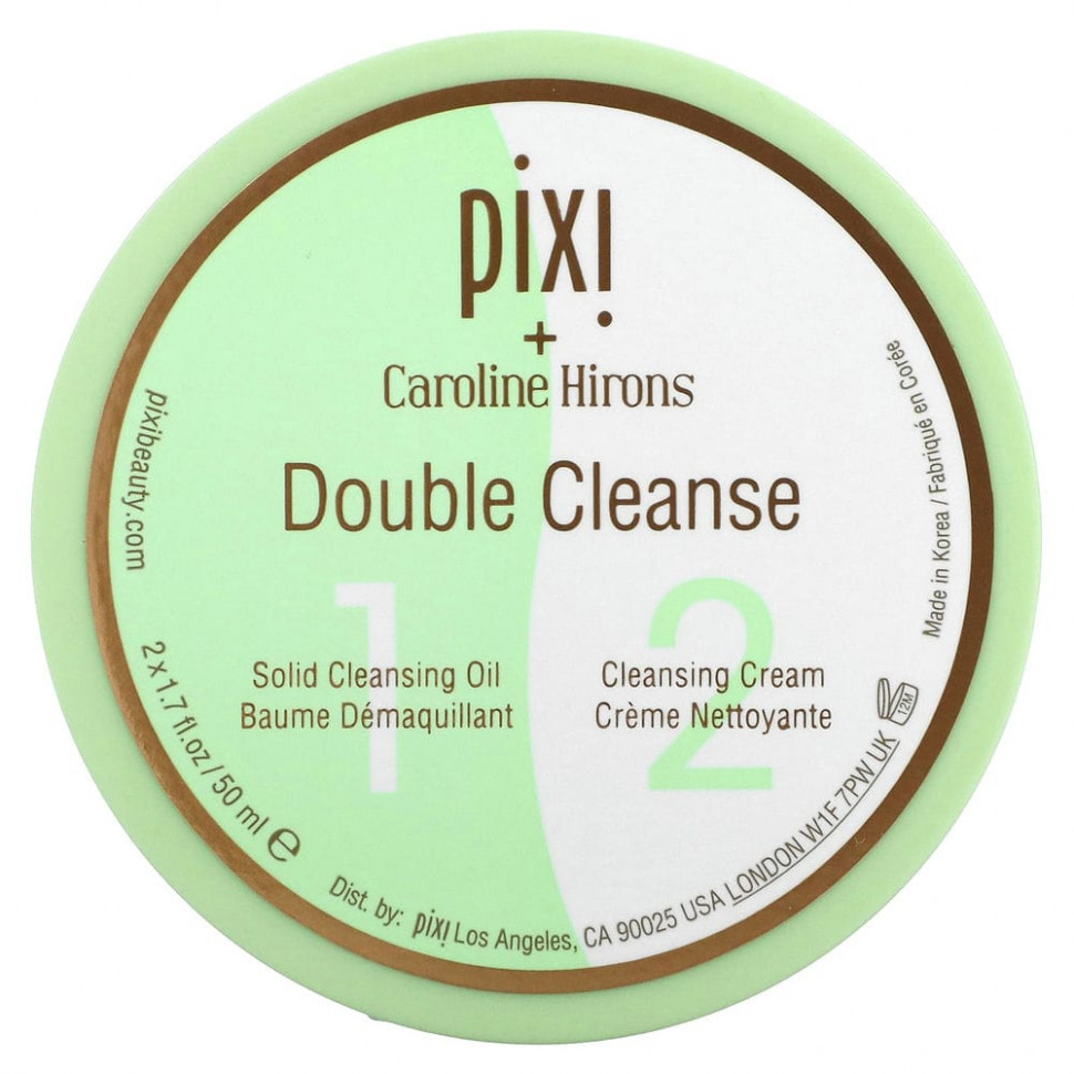 Pixi Beauty, Double Cleanse 2-in-1, 1.69 fl oz (50 ml) Each  4490