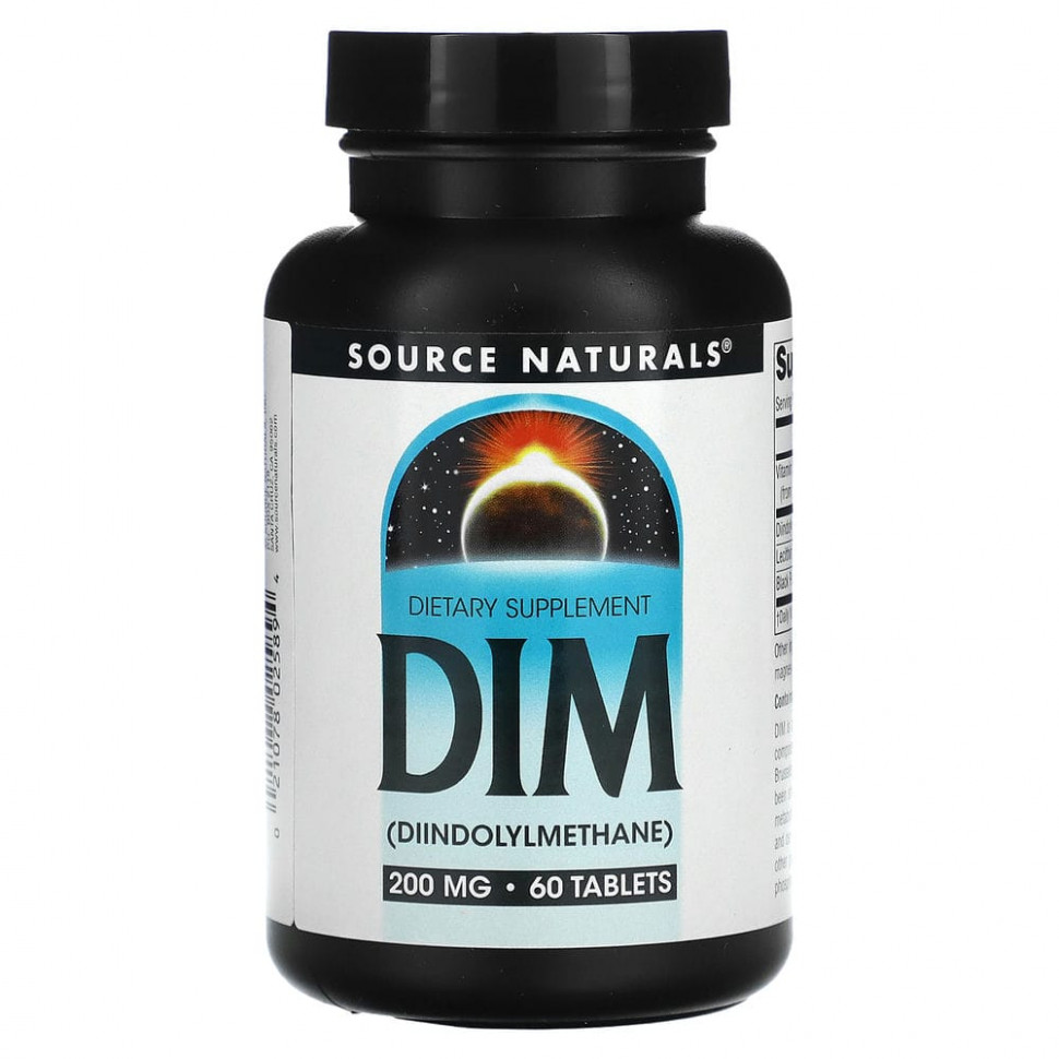 Source Naturals, DIM (), 200 , 60   2580