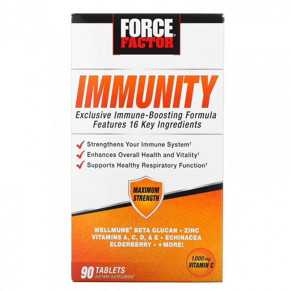 Force Factor, Immunity,    , 1000 , 90   3740