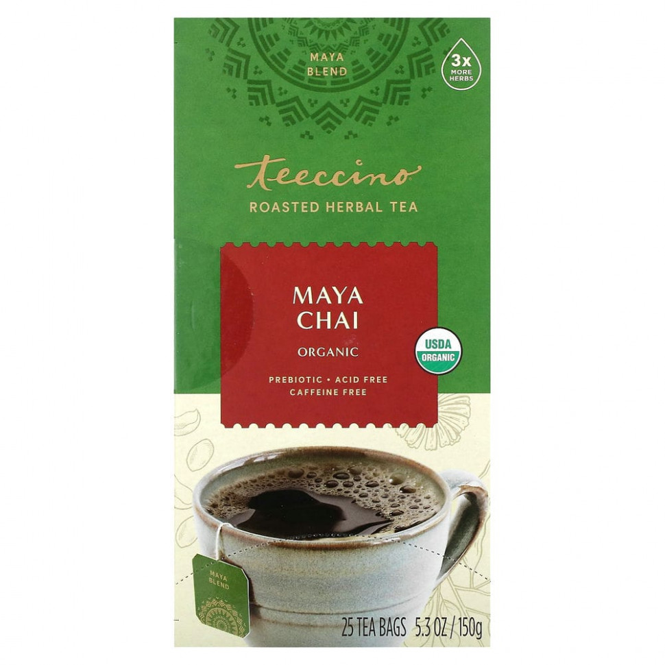 Teeccino,    , Maya Chai,  , 25  , 150  (5,3 )  2440