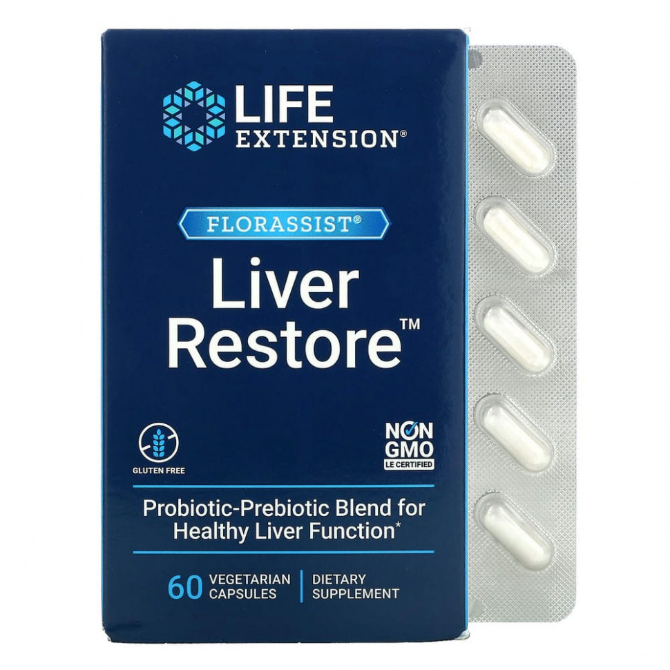 Life Extension, FLORASSIST Liver Restore,    , 60    2390