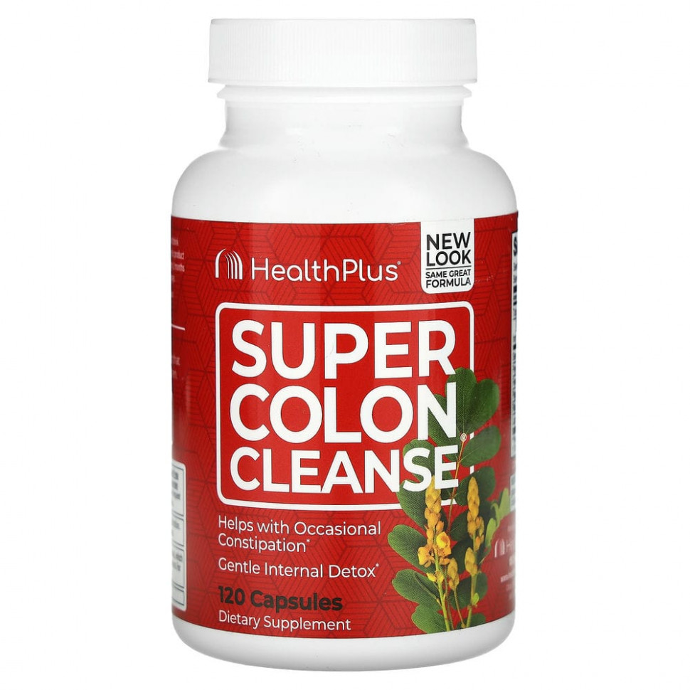 Health Plus, Super Colon Cleanse, 120   3840