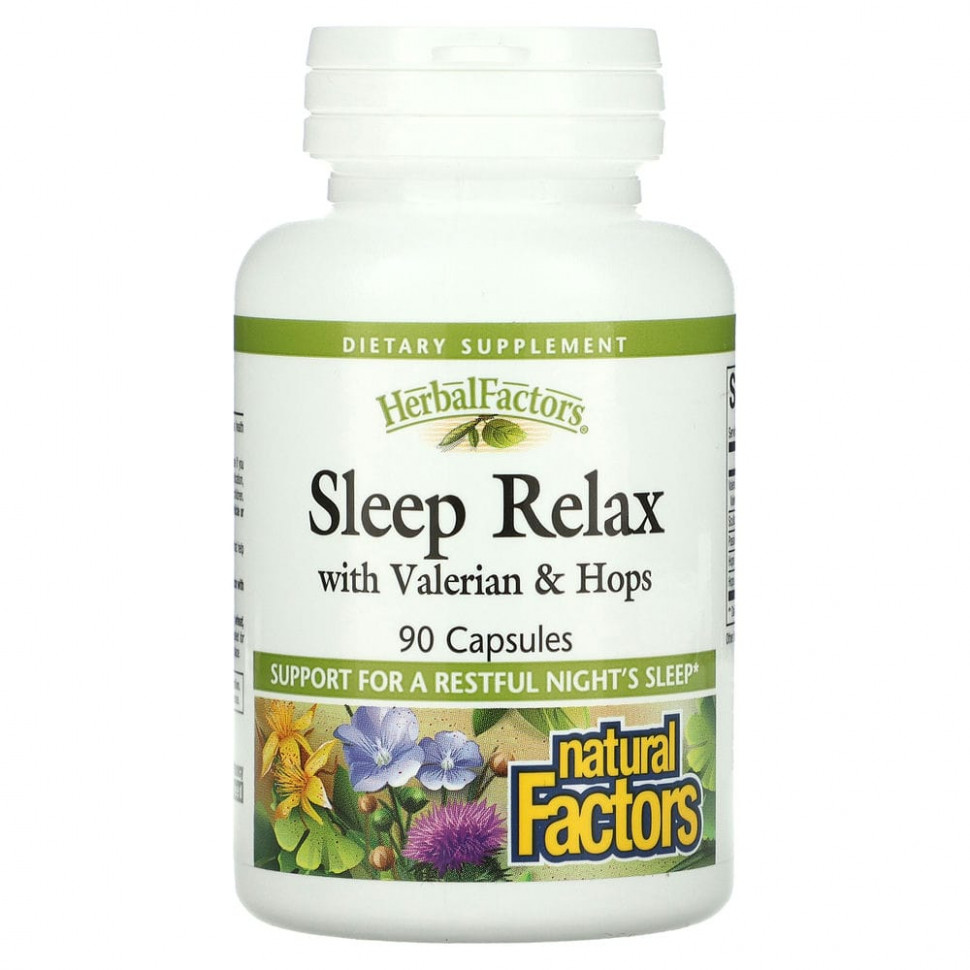 Natural Factors, Sleep Relax,    , 90   2140