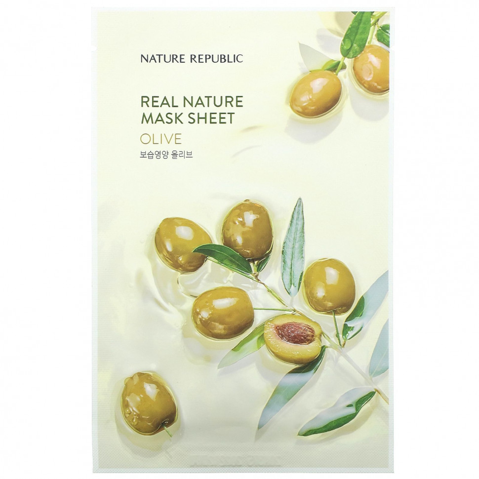 Nature Republic, Real Nature Beauty Mask Sheet,   , 1 ., 23  (0,77 . )  390