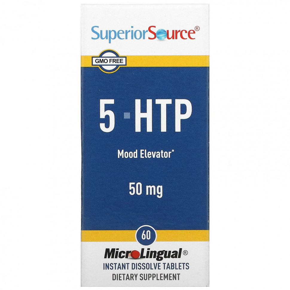 Superior Source, 5-HTP (5-), 50 , 60   MicroLingual  3620