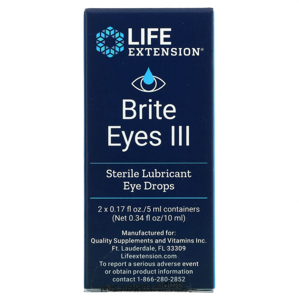 Life Extension, Brite Eyes III,  , 2 , 5  (0,17 . )   4850