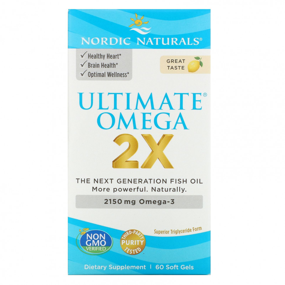 Nordic Naturals, Ultimate Omega 2X,   , 1075 , 60   7610