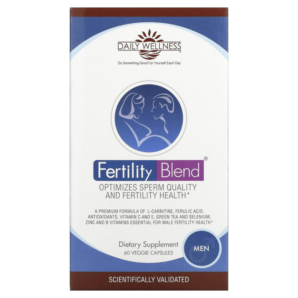 Daily Wellness Company, Ferility Blend,  , 60    5020