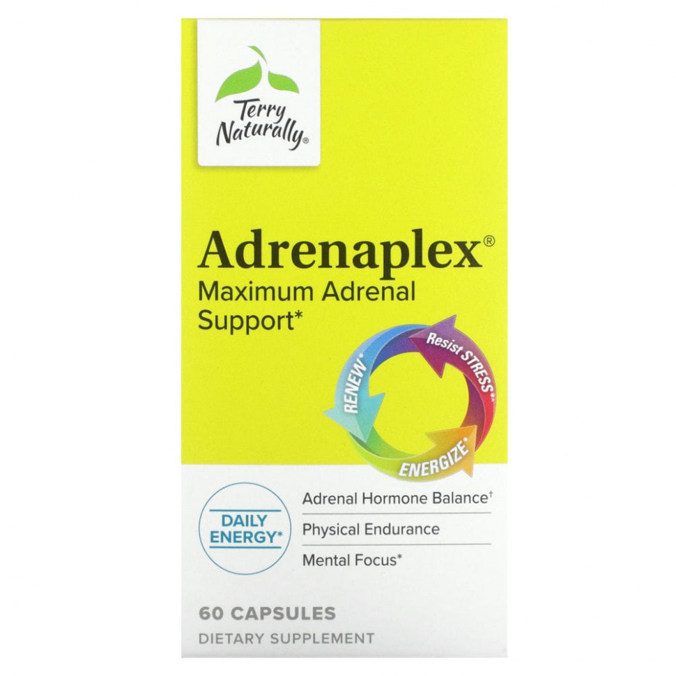 Terry Naturally, Adrenaplex,   , 60   3780